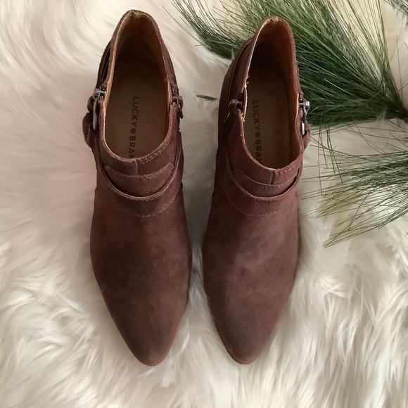 Lucky brand Ankle boots Burnished brown 8.5 Enitha - Picture 2 of 7